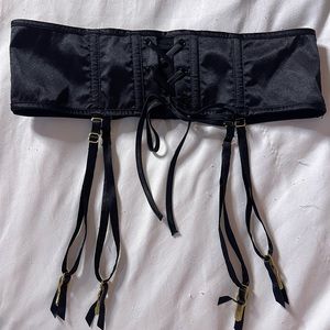 Victoria’s Secret Black Garter Belt